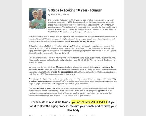 Old School New Body – highest converting written page on CB market Old School New Body – highest converting written page on CB market