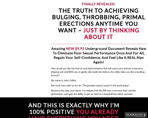 The ED Bible - High EPCs On This Erectile Dysfunction Tripwire Offer